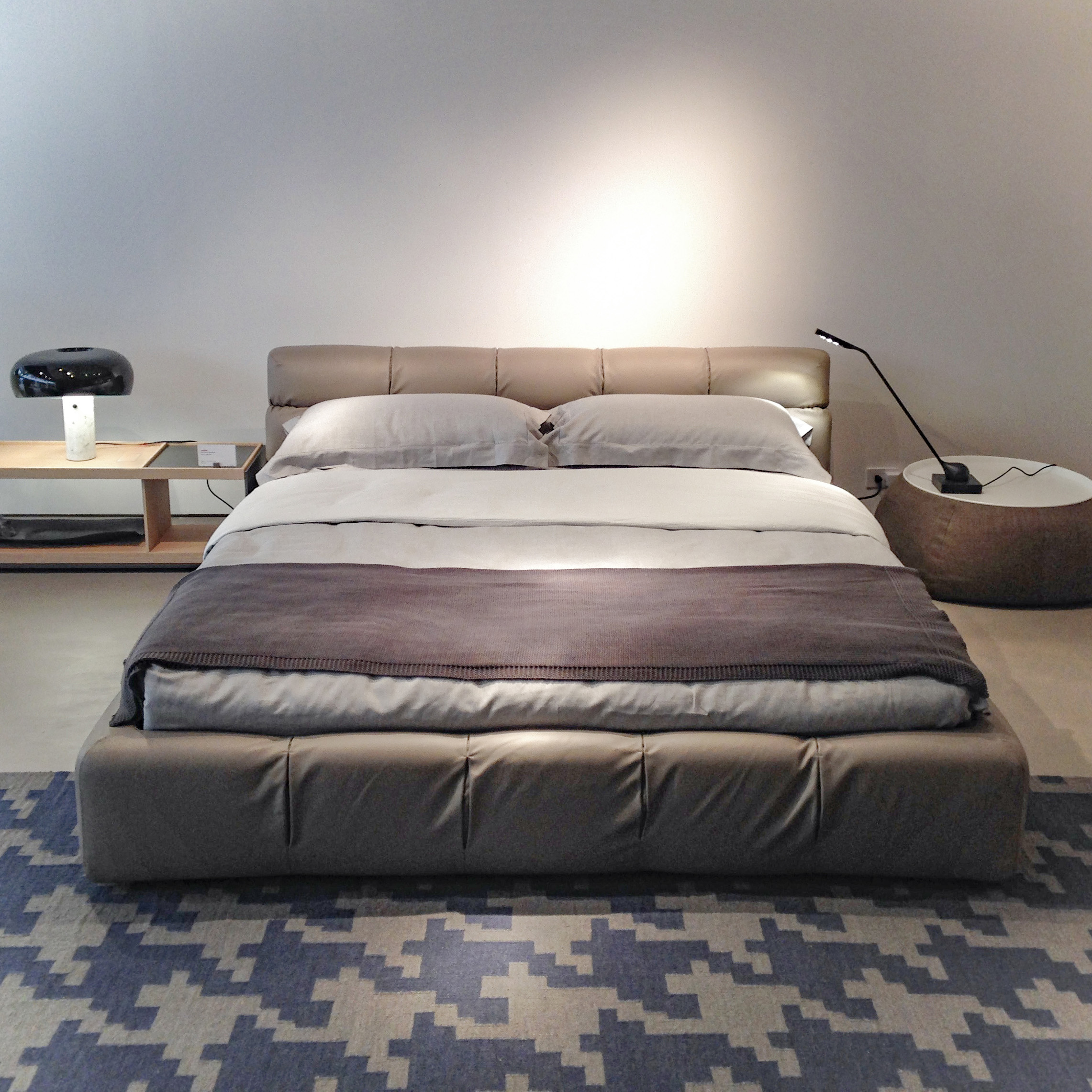 Tufty Bed by Patricia Urquiola for B&B Italia at Luminaire in Coral Gables